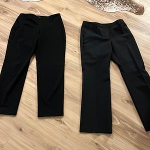COPY - Tablbots Black Dress Pants TWO pairs size 6 petite